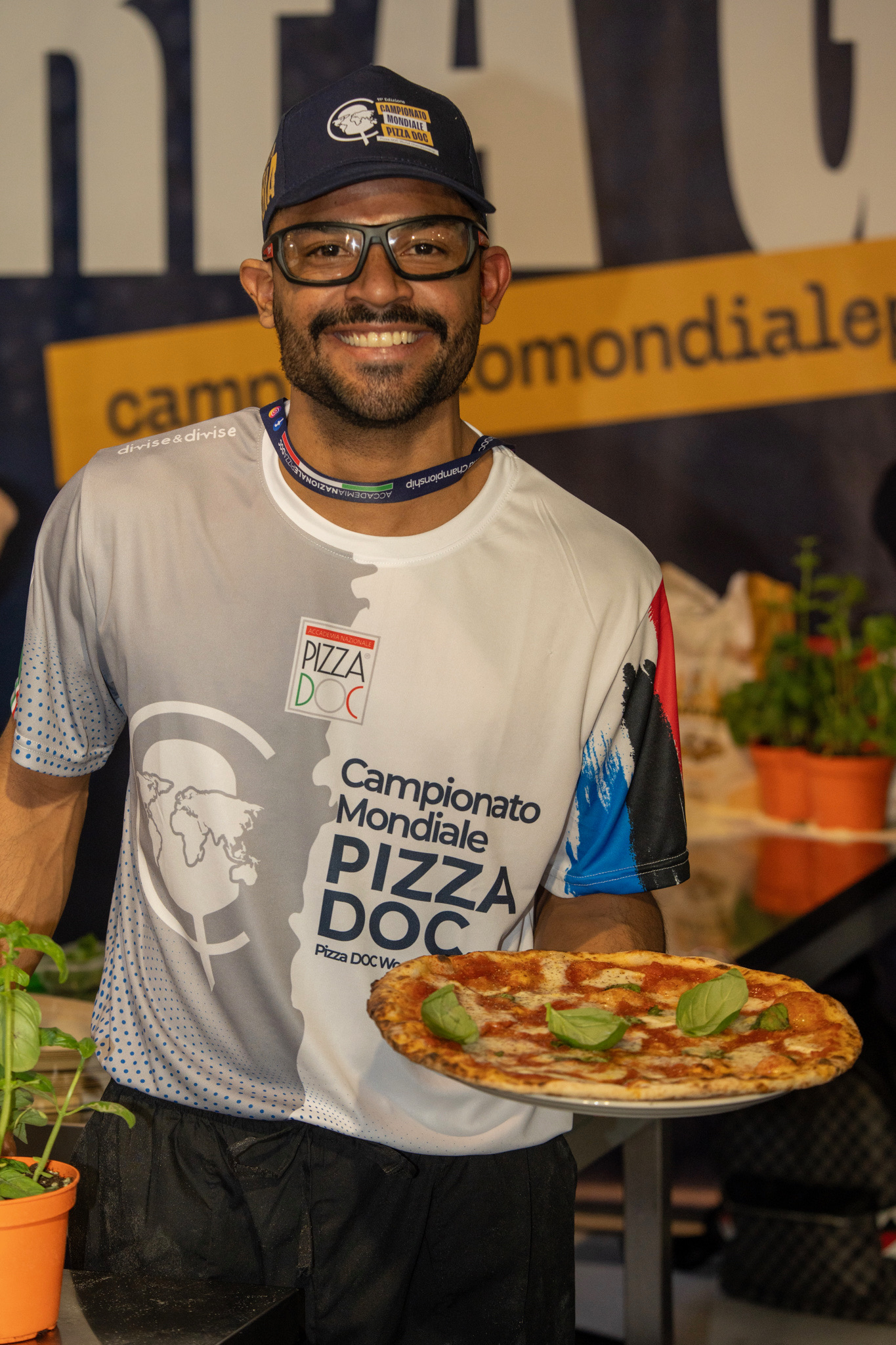 Rodny López en Campionato Mondiale Pizza DOC