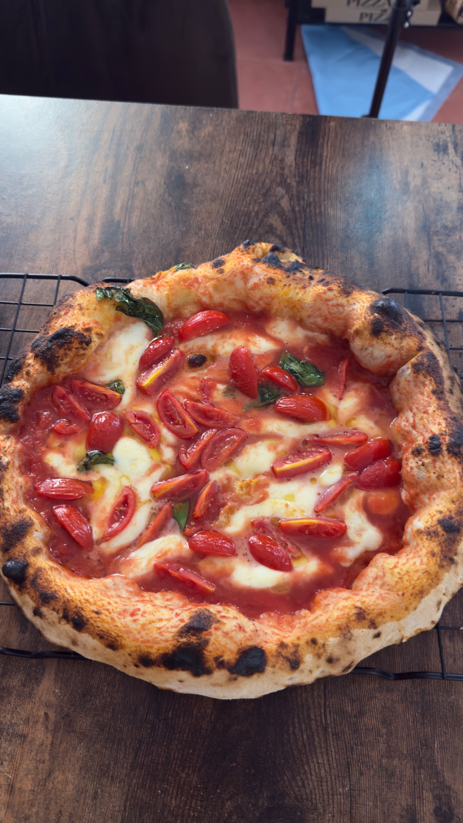 Pizza napolitana de campeonato