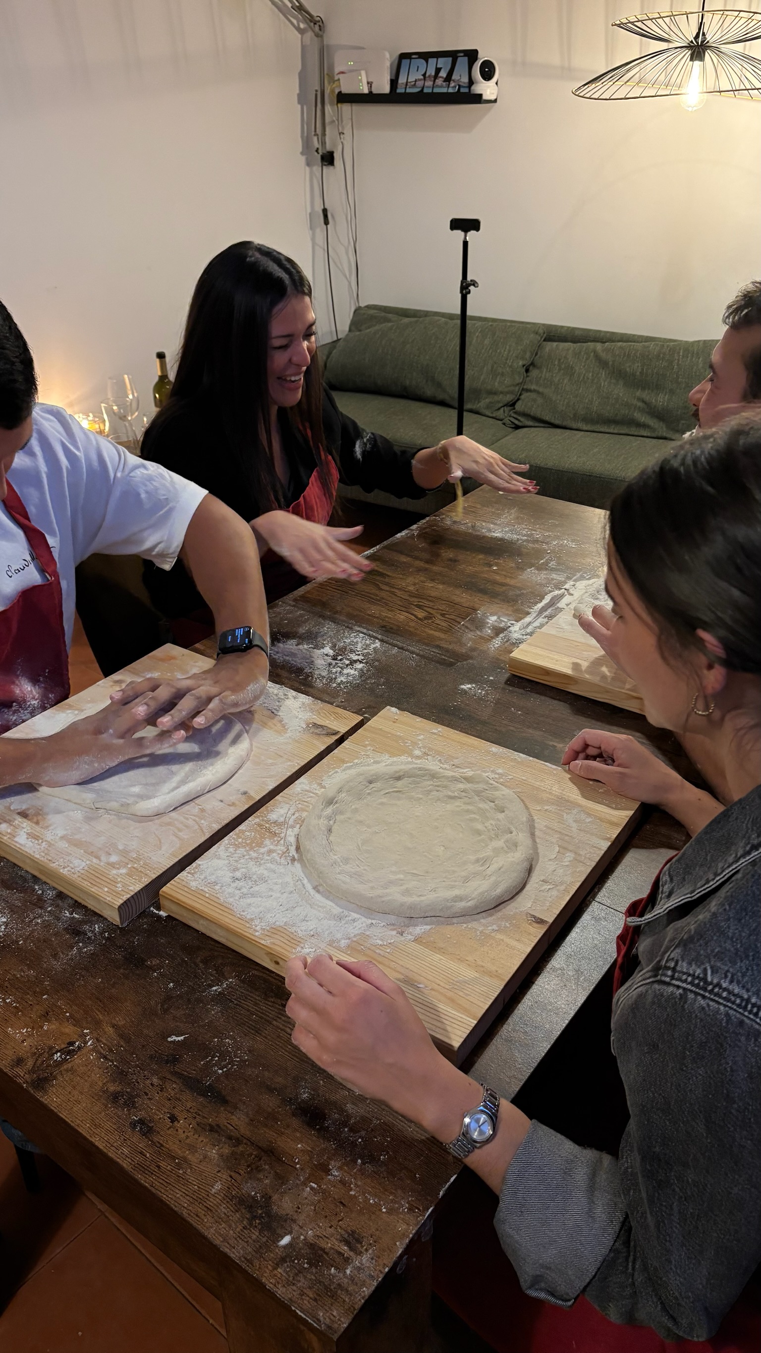 Taller de pizza napolitana Inizio